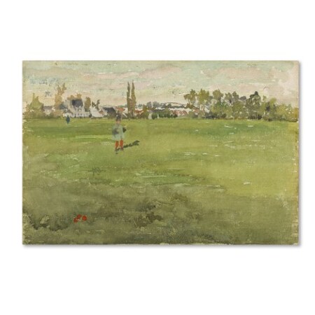 Trademark Fine Art Whistler 'Green And Silver Beaulieu Touraine' Canvas Art, 22x32 AA00943-C2232GG
